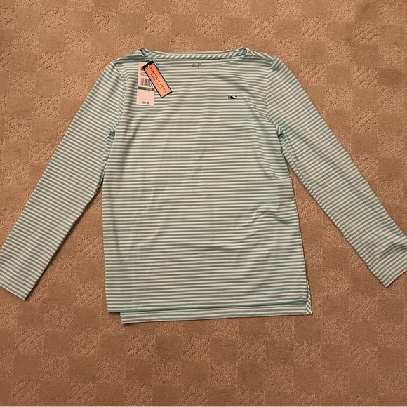 Vineyard Vines Stripe Boatneck Shirt - Picture 3 of 5